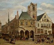 Jacob van der Ulft The old town hall Sweden oil painting artist